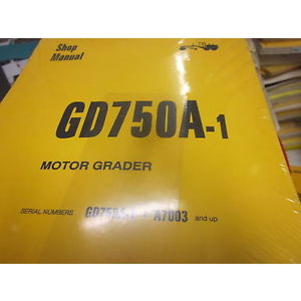 Komatsu Brazil  GD750A-1 Motor Grader Repair Shop Manual #1 image