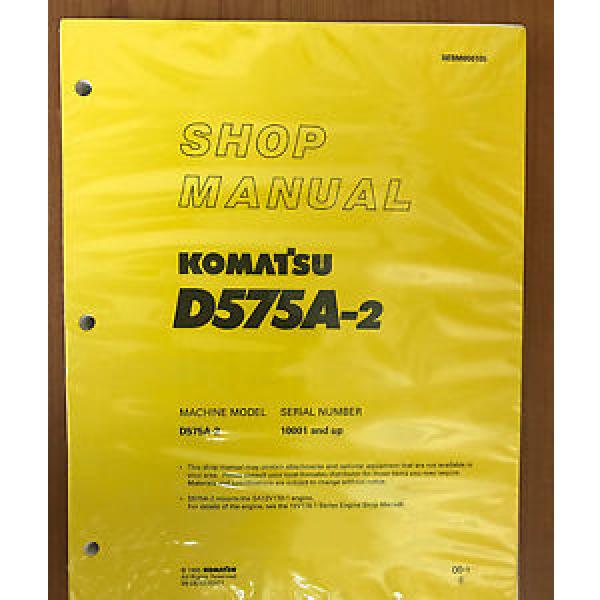 Komatsu Andorra  D575A-2 Service Repair Workshop Printed Manual #1 image