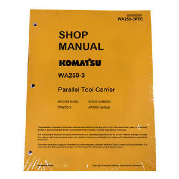 Komatsu Iran  WA250-3 Wheel Loader Service Repair Manual #2 #1 image