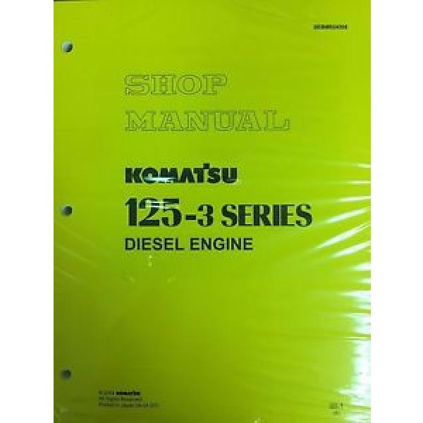 Komatsu Reunion  125-3 Series Engine Factory Shop Service Repair Manual #1 image