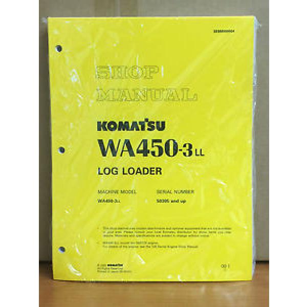 Komatsu United States of America  WA450-3LL Log Loader Shop Service Repair Manual #1 image