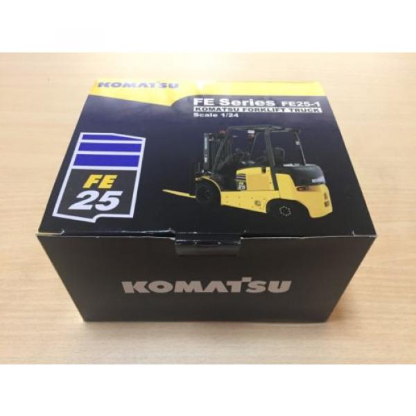 1/24 Cuba  Komatsu FE Series FE25-1 Forklift Truck Pull-Back Car not sold in stores #7 image