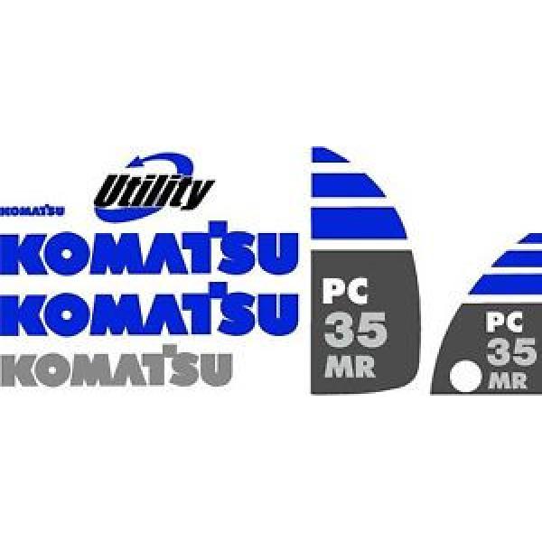 Komatsu Bulgaria  PC 35 MR Excavator Decal Set #1 image
