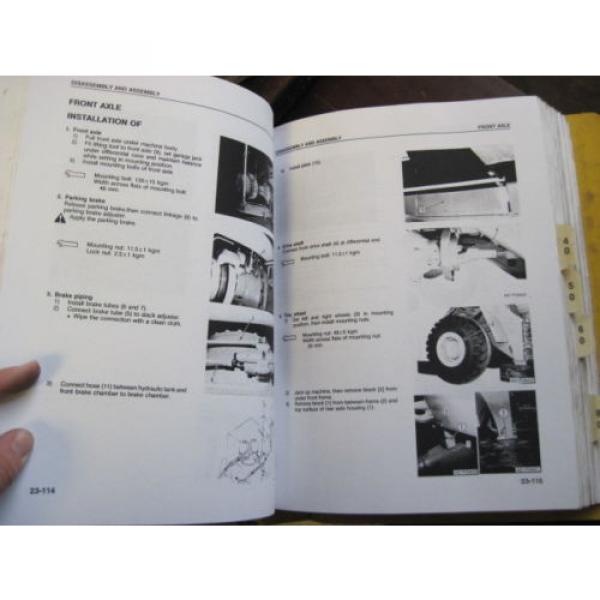 Komatsu Cuinea  OEM WA450-2 SHOP REPAIR SERVICE Manual Book #10 image