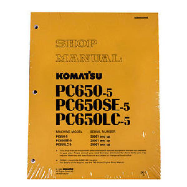 Komatsu Guinea  Service PC650-5, PC650SE-5, PC650LC-5 Manual #1 image