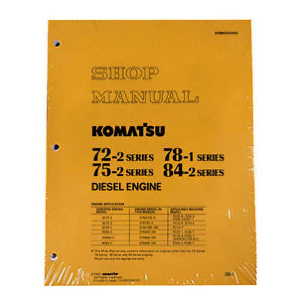 Komatsu Hongkong  Engine 72-2, 75-2, 78-1, 84-2 Service Manual #1 image