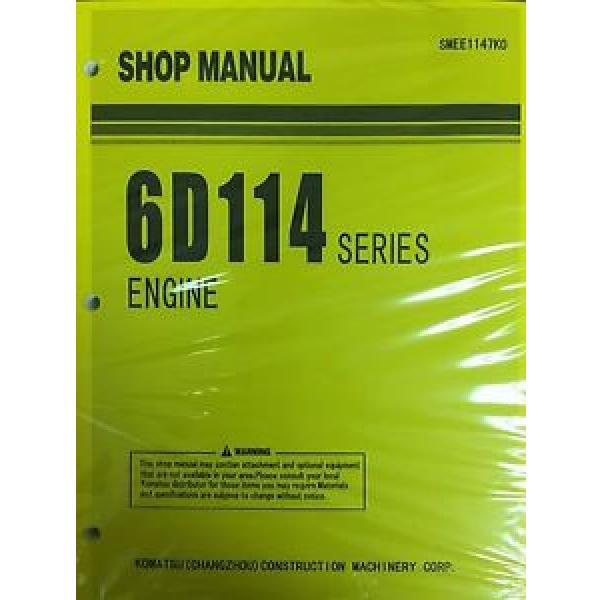 Komatsu Fiji  6D114 Series Engine Factory Shop Service Repair Manual #1 image