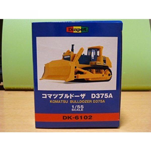 KOMATSU Guinea  Official DK-6102 Bulldozer D375A 1/55 Scale Model Heavy Equipment New #6 image