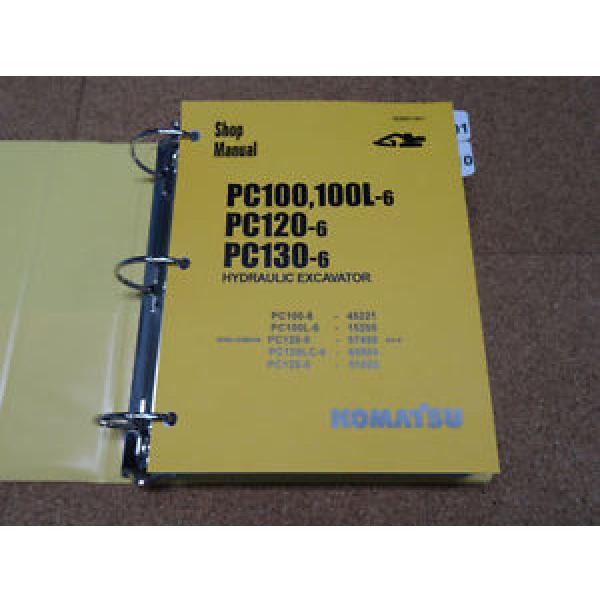 Komatsu Ethiopia  PC100-6 PC100L-6, PC120-6, PC130-6 Excavator Service Shop Repair Manual #1 image