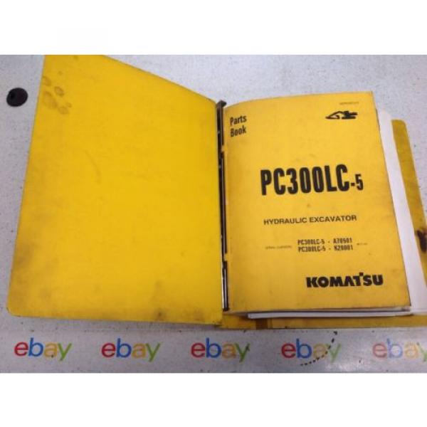 Komatsu Honduras  PC300LC-5, Hydraulic Excavator Parts Book BEPB207071 #1 image
