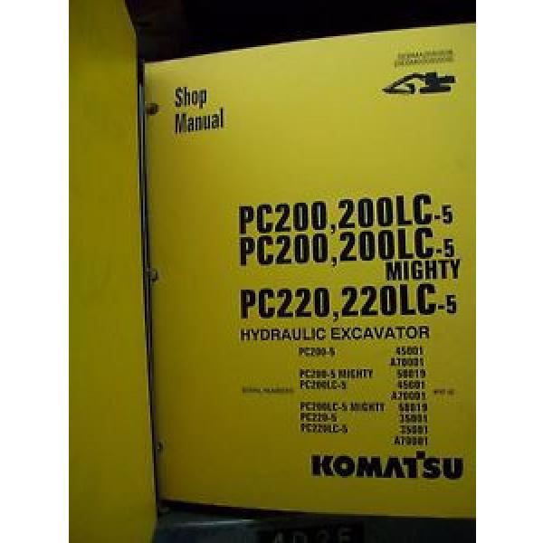 Komatsu Russia  PC200/220 Hydraulic Excavator Shop Manual #1 image