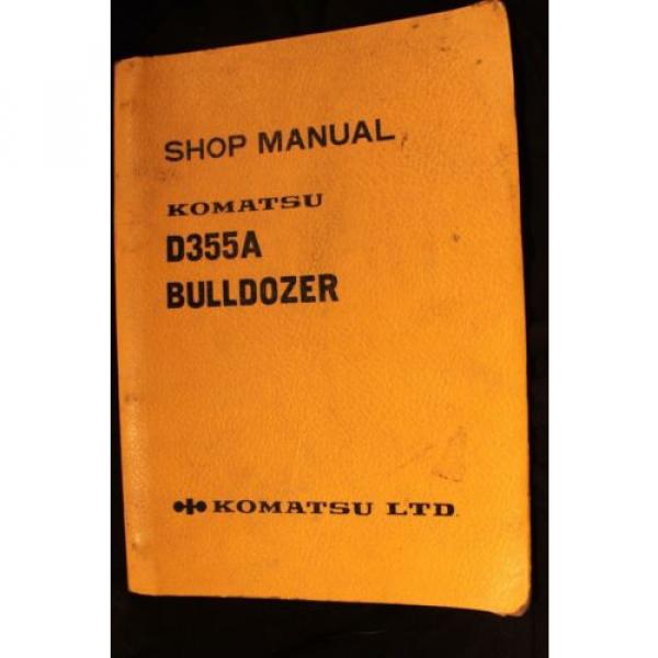 Komatsu Swaziland  attachment book shop Manual Catalog dozer crawler D355A #6 image