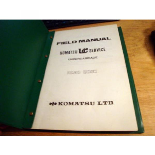 Komatsu Liechtenstein  KUC Undercarriage Field Manual Hand Book Manual #2 image
