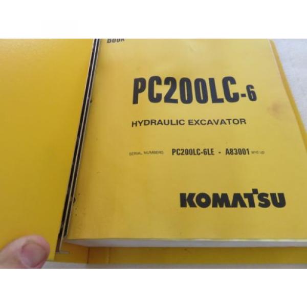 Komatsu Uruguay  - PC200LC-6 - Hydraulic Excavator Parts Manual BEPB001702 #6 image