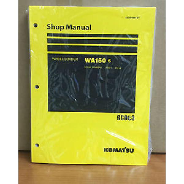 Komatsu Ecuador  WA150-6 Wheel Loader Shop Service Repair Manual #1 image