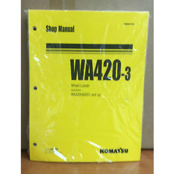 Komatsu Oman  WA420-3 Wheel Loader Shop Service Repair Manual (WA420H20051 &amp; up) #1 image