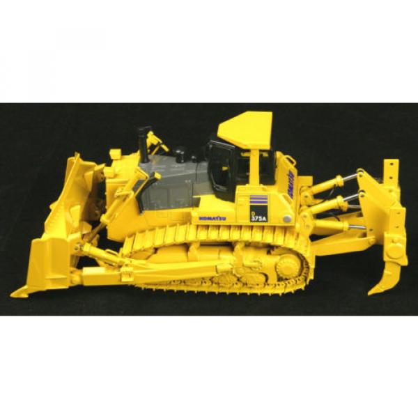 FIRST Luxembourg  GEAR Komatsu D375A Bulldozer Crawler w/ Ripper Tractor Collector Toy 1/50 #4 image