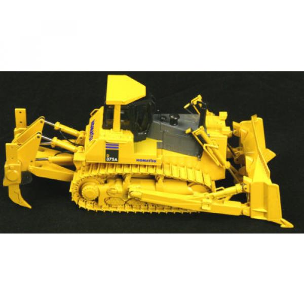 FIRST Luxembourg  GEAR Komatsu D375A Bulldozer Crawler w/ Ripper Tractor Collector Toy 1/50 #6 image