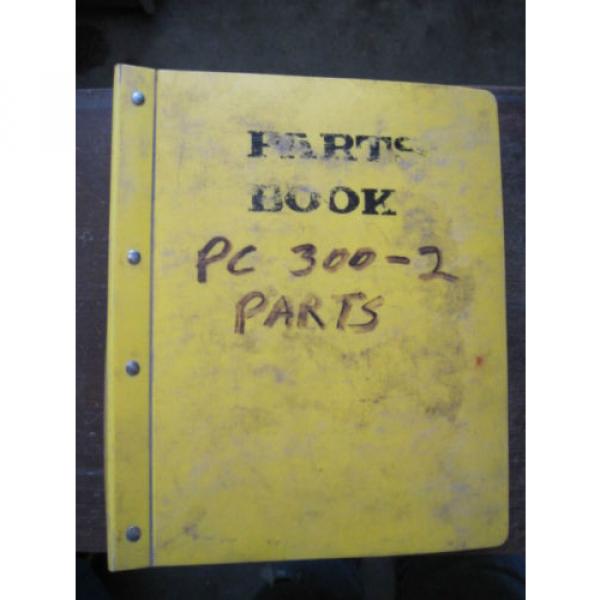 OEM Barbados  KOMATSU Excavator PC300-2 PC300LC-2 PARTS Catalog Manual Book #1 image