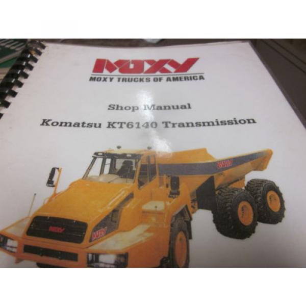 Moxy Malta  Komatsu KT6140 Transmission Shop Manual #1 image
