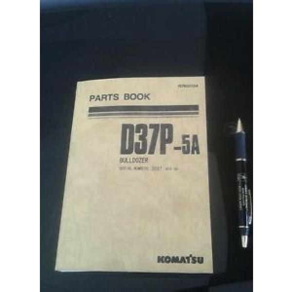 Komatsu Ethiopia  D37P-5A BULLDOZER PARTS BOOK Serial numbers 3661 and up   PEPB001504 #1 image