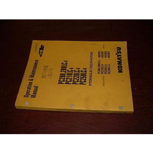 KOMATSU Rep.  300 PC300 -5  EXCAVATOR OPERATION MAINTENANCE BOOK MANUAL #1 image