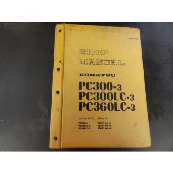 Komatsu Reunion  PC300-3 PC300LC-3 PC360LC-3 Shop Manual #1 image