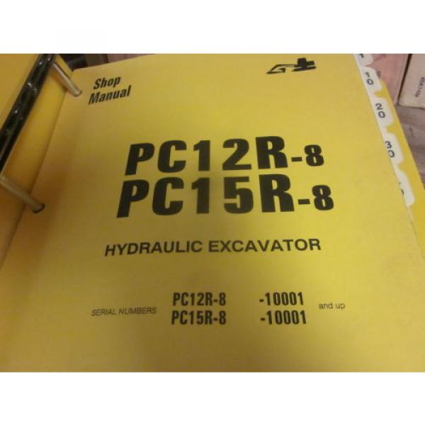 Komatsu Botswana  PC12R-8 PC15R-8 Hydraulic Excavator Repair Shop Manual #1 image