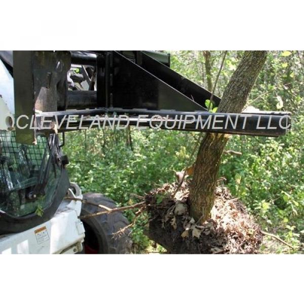 NEW United States of America  HD TREE &amp; POST PULLER ATTACHMENT Skid Steer Loader Ripper Volvo JCB Komatsu #11 image