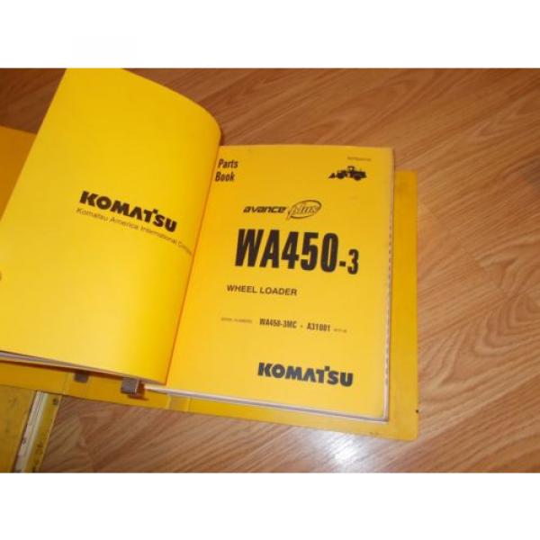 Komatsu Netheriands  WA450-3MC A31001~UP PARTS OPERATION &amp; MAINTENANCE MANUAL WHEEL LOADER #3 image
