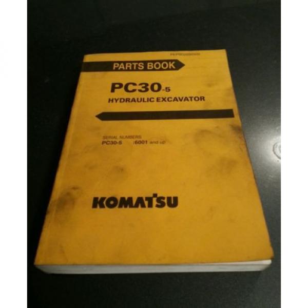 KOMATSU Argentina  PC30-5 HYDRAULIC EXCAVATOR PARTS BOOK PEPB020S0502 #1 image