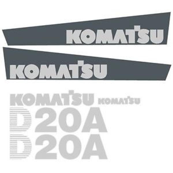Brand Suriname  New Komatsu Dozer D20A Decal Set with Stripe #1 image
