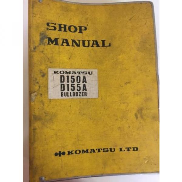 Komatsu Argentina  Komat&#039;su D150A D155A  D150A-1 Bulldozer Factory Service Shop Manual 1981 #2 image