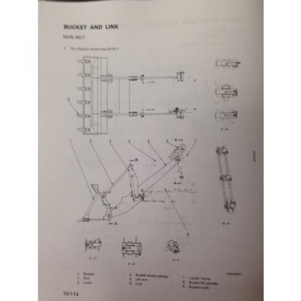 Komatsu Liechtenstein  D20P-7 D21A-7 D21PG-7A Dozer Shop Service Repair Manual SEBM001408 #6 image