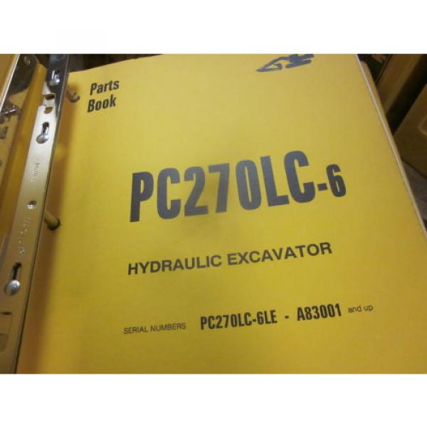 Komatsu Moldova, Republic of  PC270LC-6 Hydraulic Excavator Parts Book Manual #2 image