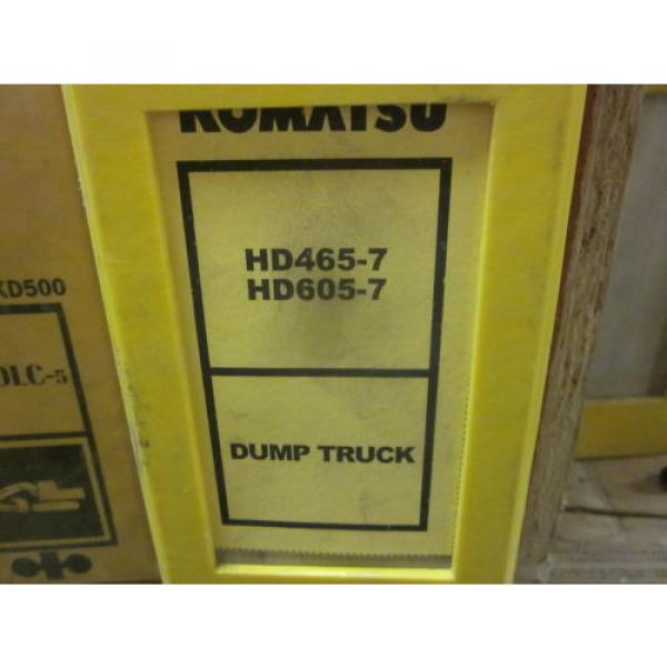 Komatsu Barbados  HD465-7 HD605-7 Dump Truck Repair Shop Manual #1 image