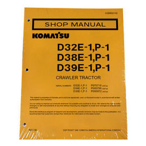 Komatsu Samoa Western  D32E-1, D32P-1, D38E-1, D38P-1, D39E-1, D39P-1 Dozer Service Manual #1 image