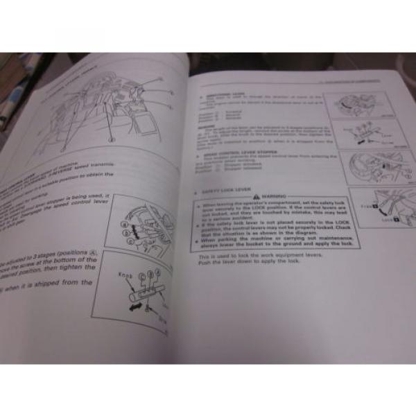 Komatsu France  WA900-3 Wheel Loader Operation &amp; Maintenance Manual s/n 50009 &amp; Up #2 image