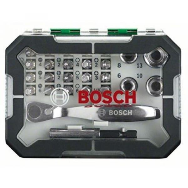 Bosch Screwdriver Bit And Ratchet Set, 26 Pieces #1 image
