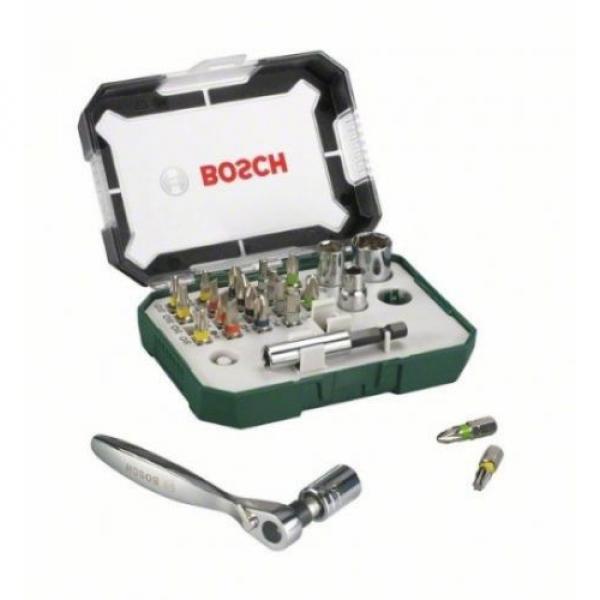 Bosch Screwdriver Bit And Ratchet Set, 26 Pieces #4 image