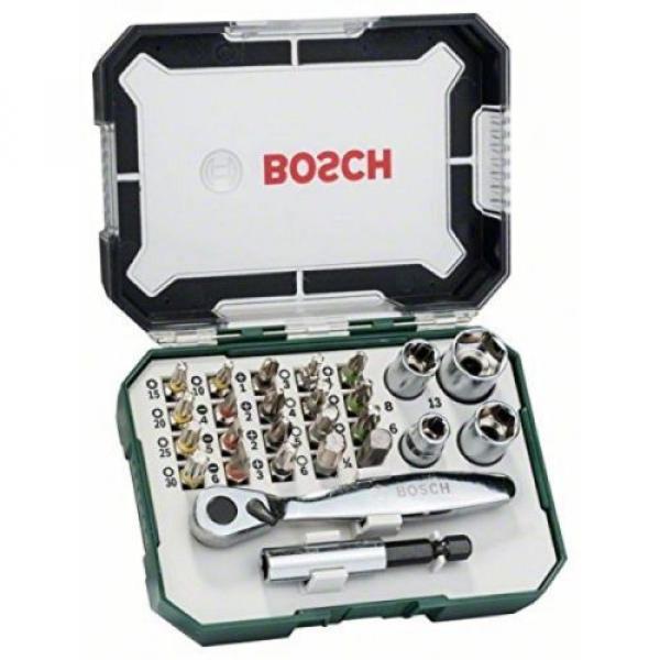 Bosch Screwdriver Bit And Ratchet Set, 26 Pieces #2 image