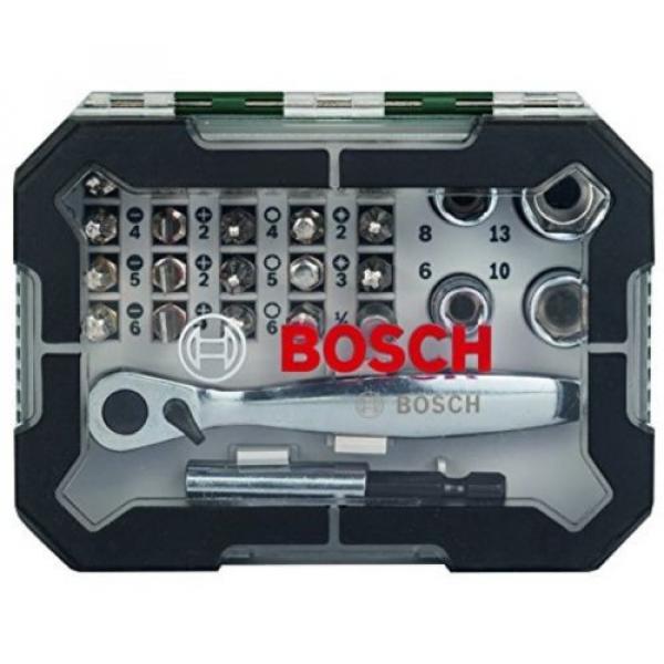 Bosch Screwdriver Bit And Ratchet Set, 26 Pieces #3 image
