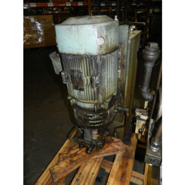 5 Barbuda  HP Hydraulic Unit w/ Vickers Pump, Type# PVB15RSY31CM11, Vertical, Used #2 image