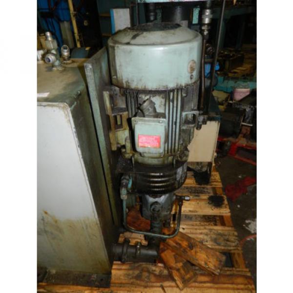 5 Barbuda  HP Hydraulic Unit w/ Vickers Pump, Type# PVB15RSY31CM11, Vertical, Used #8 image