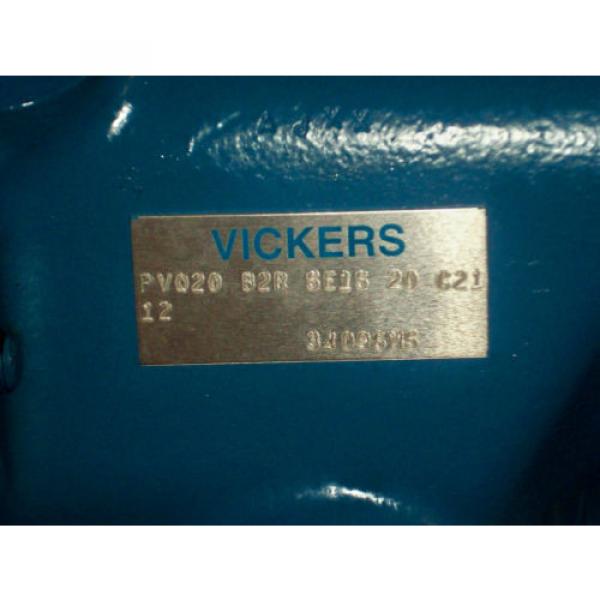 Remanufactured Guinea  Vickers PVQ 20 B2R SE1S 20 C 21  Hydraulic Industrial Piston Pump #6 image