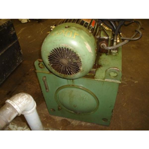 Vickers Oman  V201P11P Hydraulic Power Unit for Compactor 75HP 15 GPM #8 image