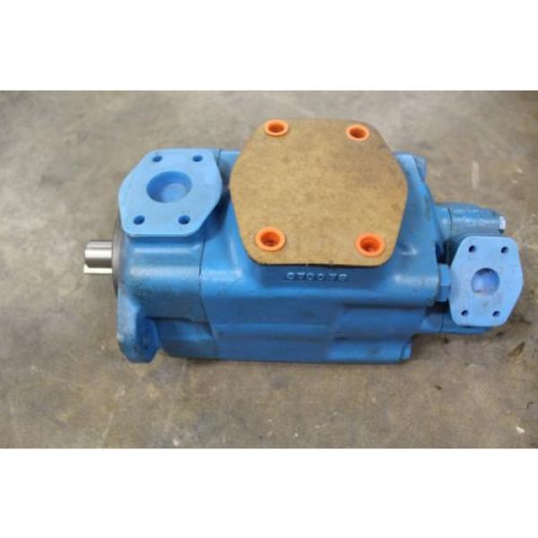 REBUILT Slovenia  VICKERS 4525V50A141CC10180 ROTARY VANE HYDRAULIC PUMP 1-1/2#034; IN 1#034; OUT #1 image