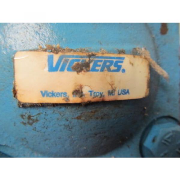 VICKERS Samoa Western  VANE PUMP V20 1P13P 11B 11L NOS 11 spline shaft #5 image
