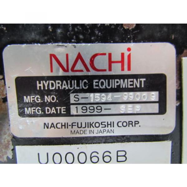Nachi Puerto Rico  Fujikoshi 5-1594-99009 13L Hydraulic Pump Unit 200-220 3Ph #7 image
