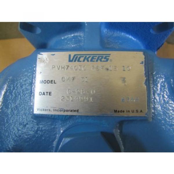 VICKERS Luxembourg  HYDRAULIC OIL PISTON PUMP PVH74QIC RSF 1S 10 CM7 31 02-314991 #9 image